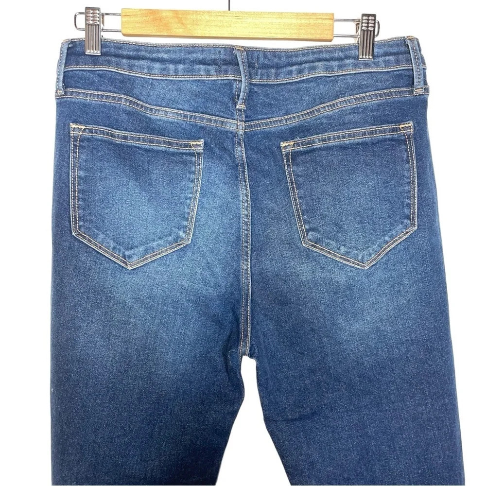 DRIFTWOOD Gizelle Girlfriend Skinny Jeans Destructed Distressed Size 30 - Picture 10 of 16